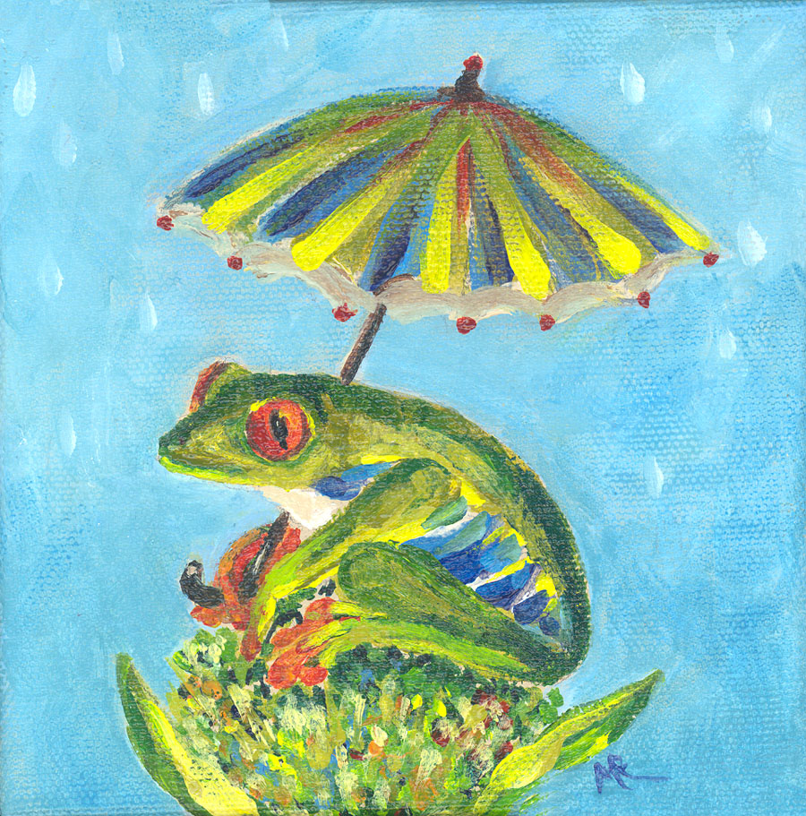 "Umbrella Frog"